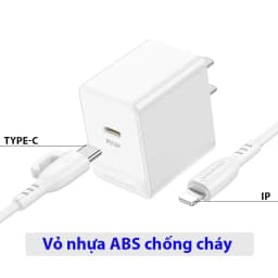 Thumbnail Sạc nhanh PD 20W Borofone BA38P bảo hành 12 tháng 1