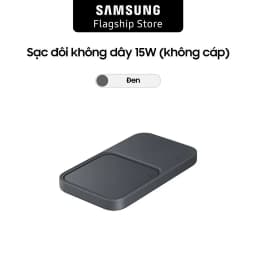 Thumbnail Sạc đôi không dây 15W (không cáp) 3
