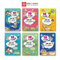 Thumbnail Sách - 10 vạn câu hỏi vì sao - Truyện tranh khoa học cho trẻ từ 6 - 15 tuổi - Nhiều chủ đề - Đinh Tị Books 1
