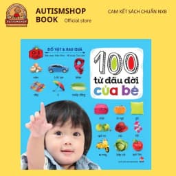 Thumbnail Sách - 100 từ đầu đời của bé - Đồ vật và rau quả (Kim Đồng) 1