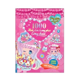 Thumbnail Sách - 1000 hình dán trang phục công chúa - Công chúa hoa tường vi 1
