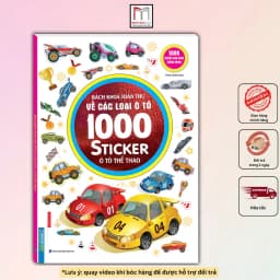 Thumbnail Sách - 1000 miếng dán hình thông minh - ô tô thể thao 1