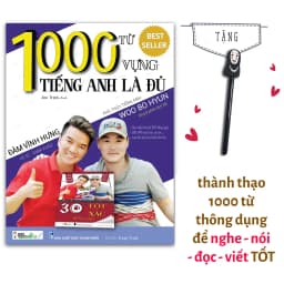 Thumbnail Sách - 1000 Từ Vựng Tiếng Anh Là Đủ (Top 1000 Essential English Words) 1