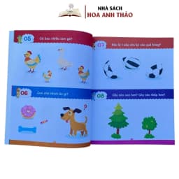 Thumbnail Sách - 101 Câu Hỏi Đáp Rèn luyện Trí Thông Minh - Mẹ Hỏi Bé Trả Lời Dành Cho Bé 3 đến 6 tuổi ( Bộ 3 quyển lẻ tuỳ chọn) 3