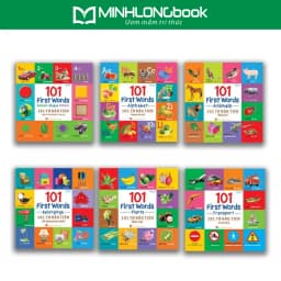 Thumbnail Sách: 101 Từ Đầu Tiên (Thực  Vật - Động Vật - Giao Thông - Bảng Chữ Cái - Đồ Dùng Thân Thiết - Chữ Số Hình Dạng Màu Sắc) 1