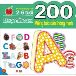 Thumbnail Sách - 200 Miếng Bóc Dán Thông Minh - Bé Học Tiếng Anh 1