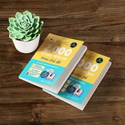 Thumbnail Sách - 2000 từ vựng tiếng Anh theo chủ đề - Áp dụng phương pháp mind map - HITBOOKS 1