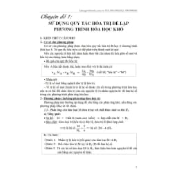 Thumbnail Sách - 22 Chuyên đề hay và khó bồi dưỡng học sinh giỏi Hóa học THCS tập 1 (Tái bản) 4