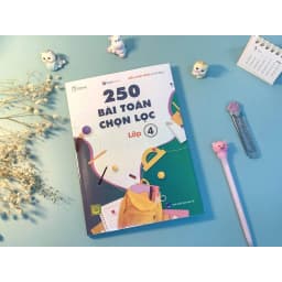 Thumbnail Sách 250 Bài Toán Chọn Lọc Lớp 4 - Toán Nâng Cao, Ôn Thi Học Sinh Tiểu Học Của Thầy Trần Nhật Minh 1