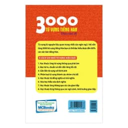 Thumbnail Sách 3000 từ vựng tiếng hàn theo chủ đề Tặng Bookmark 1