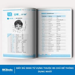 Thumbnail Sách - 3000 Từ Vựng Tiếng Hàn Theo Chủ Đề MCBooks 2