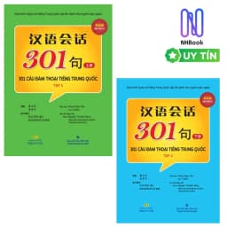 Thumbnail Sách - 301 câu đàm thoại tiếng trung quốc - (bao gồm sách và đĩa mp3) - NHBOOK 1