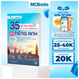 Thumbnail Sách - 35 Đề Thi Thử Kỳ Thi Tốt Nghiệp THPT Môn Tiếng Anh 1