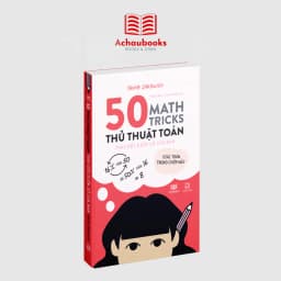 Thumbnail Sách 50 Thủ thuật toán Sách giải toán trong chớp mắt dành cho mọi lứa tuổi Bìa mềm - Á Châu Books 1