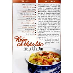 Thumbnail Sách 60 Món Ăn Được Ưa Thích Bún, Mì, Cháo, Lẩu (Quỳnh Chi) 1