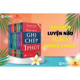 Thumbnail Sách - 7 Cuốn Luyện Não Trong 1 Phút Bán Chạy Nhất Nhật Bản (Tái Bản) 2