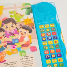 Thumbnail Sách âm thanh - Bé học nói - Bản đặc biệt 30 nút bấm song ngữ cho trẻ 0 - 6 tuổi - Đinh Tị Books 3