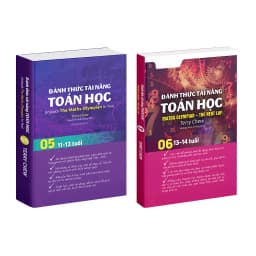 Thumbnail Sách Đánh Thức Tài Năng Toán Học 5 và 6 Sách toán lớp 5 lớp 6 lớp 7 lớp 8 Á Châu Books, bìa mềm 1
