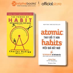 Thumbnail Sách Atomic Habits: Thay Đổi Tí Hon Hiệu Quả Bất Ngờ (Phương Nam) + The Power of Habit: Sức Mạnh Của Thói Quen Lẻ/Combo 2