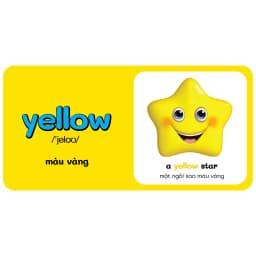 Thumbnail Sách - Baby'S First Picture Dictionary - Từ Điển Bằng Hình - Màu sắc - Colours (các trang đều là Bìa Cứng chống nước) 2