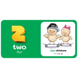 Thumbnail Sách - Baby'S First Picture Dictionary - Từ Điển Bằng Hình Đầu Tiên Của Bé - Số Đếm - Number (Bìa Cứng) (VT) 1