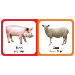 Thumbnail Sách - Baby'S First Picture Dictionary -Từ Điển Bằng Hình Đầu Tiên Của Bé - Động vật Nuôi - Farm AniMals (Bìa Cứng) (VT) 1