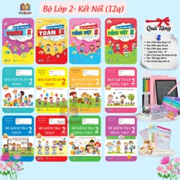 Thumbnail Sách- Bài tập hàng ngày, Bài tập tuần, Đề Kiểm Tra Toán và Tiếng Việt Lớp 2- Kết nối tri thức với cuộc sống -Lẻ tuỳ chọn 2