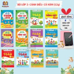 Thumbnail Sách - Bài tập hàng ngày, Bài tập tuần, Đề Kiểm Tra Toán và Tiếng Việt Lớp 2 - Học Kì 1,2 - Cánh Diều (Lẻ Tuỳ chọn) 2