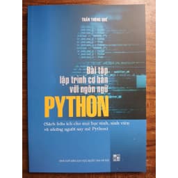 Thumbnail Sách - Bài tập lập trình cơ bản với ngôn ngữ Python 1