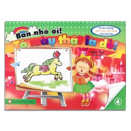 Thumbnail Sách - Bạn nhỏ ơi! Tô Màu Thật Là Dễ! - Tập 4 (2-5 tuổi) 1