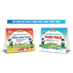 Thumbnail Sách - Bảng Tổng Hợp Công Thức Toán THCS - Phiên Bản 5.0 2