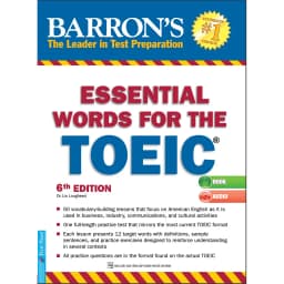 Thumbnail Sách - Barron's Essential Words For The TOEIC (6th Edition) - First News 1