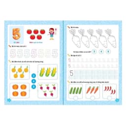 Thumbnail Sách - Bé Chinh Phục Toán Học dành cho Trẻ từ 4-6 Tuổi 3