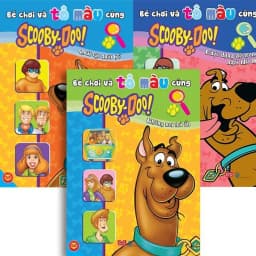 Thumbnail Sách - Bé chơi và tô màu cùng Scooby-Doo 1