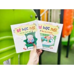 Thumbnail Sách - Bé học nói - Cho trẻ từ 0 - 6 tuổi, giúp trẻ tập nói, học từ ngữ - Bộ 10 chủ đề - Đinh Tị Books 2