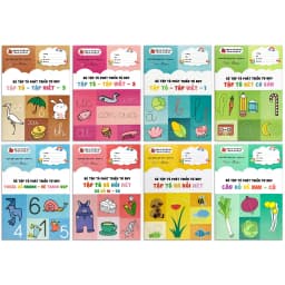 Thumbnail Sách - Bé Tập Tô Phát Triển Tư Duy - Bộ 1 (8 quyển lẻ tùy chọn) 1