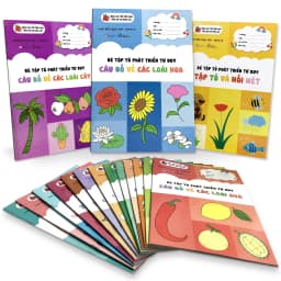 Thumbnail Sách - Bé tập tô phát triển tư duy - Lẻ tùy chọn 16 quyển 3