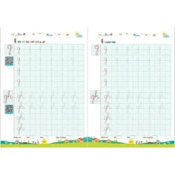 Thumbnail Sách - Bé Tập Viết Chữ Và Số Theo Nhóm Chữ, Nét Cơ Bản Tự Tin Vào Lớp 1 Dành Cho Trẻ 5 - 6 Tuổi 3