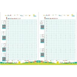 Thumbnail Sách - Bé Tập Viết Chữ Và Số Theo Nhóm Chữ, Nét Cơ Bản Tự Tin Vào Lớp 1 Dành Cho Trẻ 5 - 6 Tuổi 4