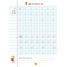 Thumbnail Sách - Bé Tập Viết Tập 1 4