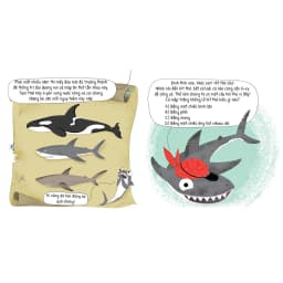 Thumbnail Sách - Bí Kíp Sinh Tồn Của Loài Cá Mập Chân Chính - khoa học cho bé - Crabit Kidbooks 3