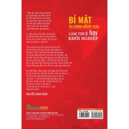 Thumbnail Sách - Bí Mật Tài Chính Người Giàu Làm Thuê Hay Khởi Nghiệp 1