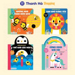 Thumbnail Sách bìa cứng - Chuyển Động Vui Vẻ - sách tương tác phát triển khả năng vận động cho bé 0-6 tuổi 2