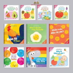 Thumbnail Sách - Bộ 10 Cuốn Truyện Tranh Ehon - Song Ngữ Việt Anh Cho Bé Từ 0-6 Tuổi (Có File Âm Thanh) 1