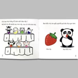 Thumbnail Sách - Bộ 10c Ehon Hình khối, màu sắc, Cáo Ken âm thanh 3