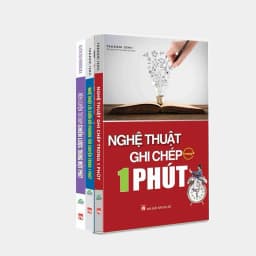 Thumbnail Sách Bộ 3 Cuốn Luyện não trong 1 Phút: Nghệ Thuật Ghi Chép, Rèn Luyện Tư Duy Chiến Lược và Lôi Cuốn Đối Phương 1