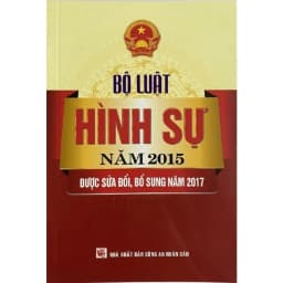 Thumbnail Sách - Bộ Luật Hình Sự Năm 2015 (Sửa đổi, bổ sung năm 2017) 1
