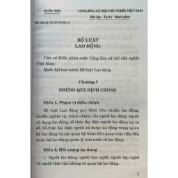 Thumbnail Sách- Bộ luật lao động (Hiện hành) 3