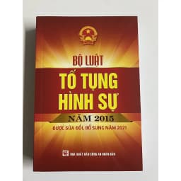Thumbnail Sách - Bộ Luật Tố Tụng Hình Sự Năm 2015 (Sửa đổi, bổ sung năm 2021) 1