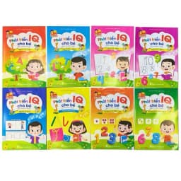 Thumbnail Sách - Bộ phát triển IQ cho bé 4 đến 5 tuổi (Combo 8 cuốn) 3